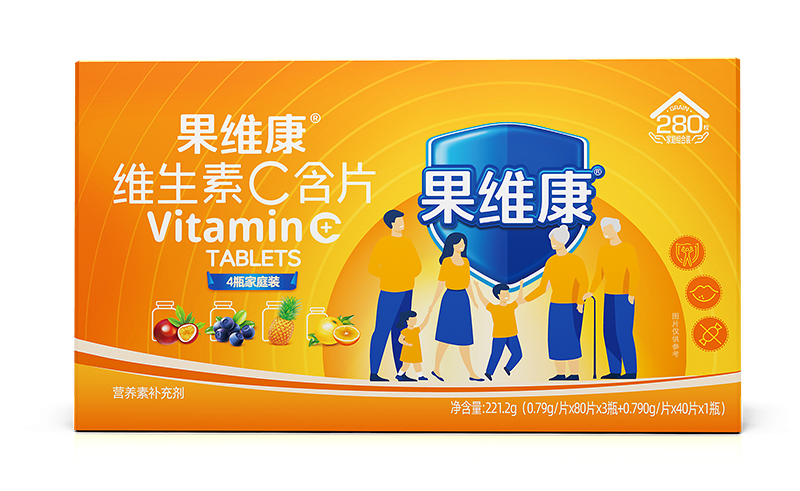 全家共享装，“3+1”隆重上市（280粒装）